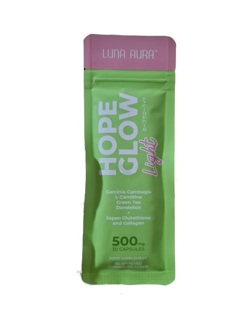 Luna Aura Hope Glow 500mg 30 Capsule